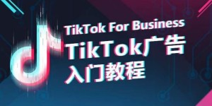 TikTok广告入门教程，从0到1掌握TikTok投放的全流程